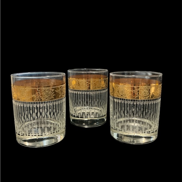 Vtg 1960’s Culver “Tyrol” cocktail glasses - set of 2 please read description - Picture 1 of 6